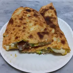 Falafel Pie with Cream Cheese